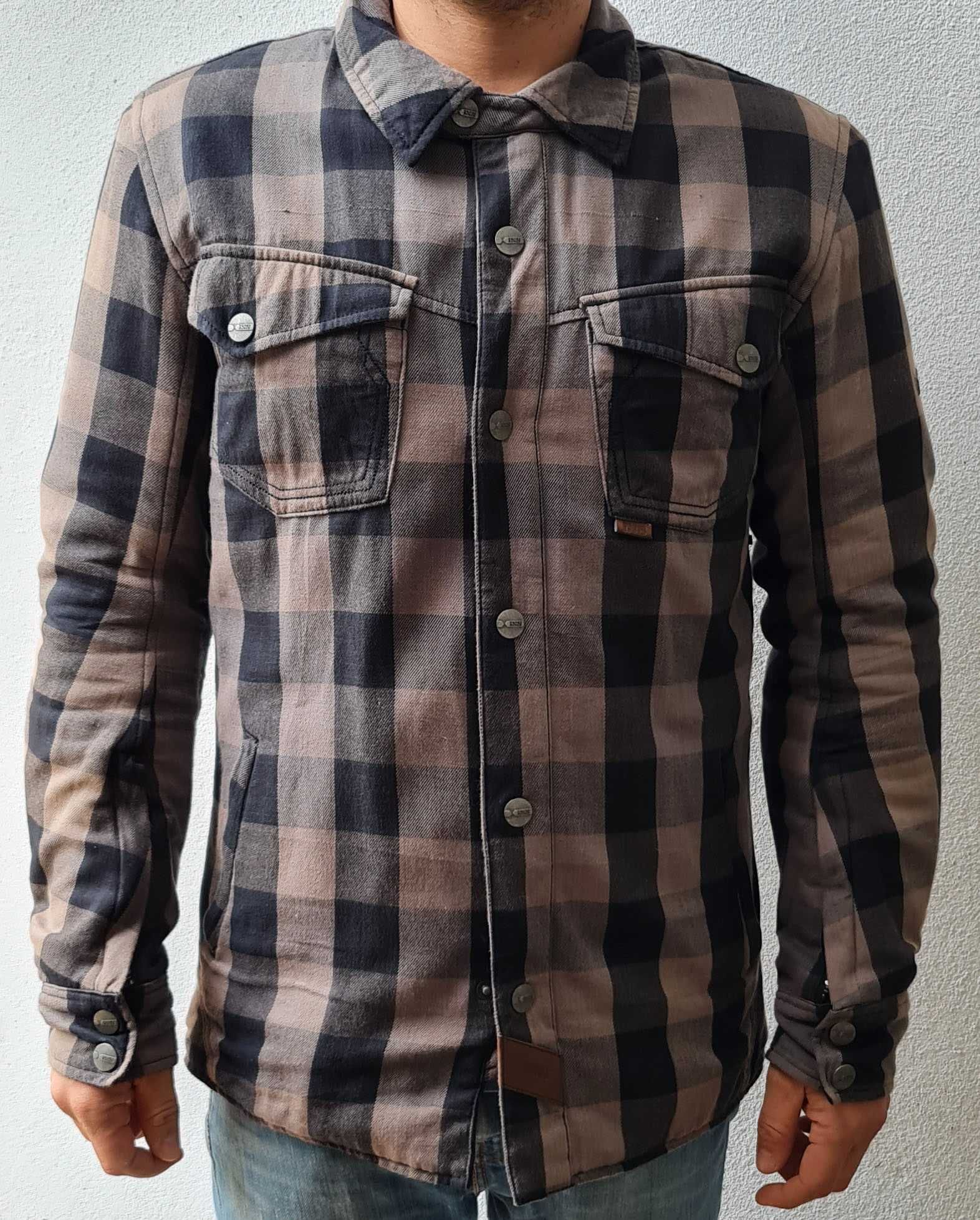 Camisa de Mota IXS Classic Moto-Flanell XS
