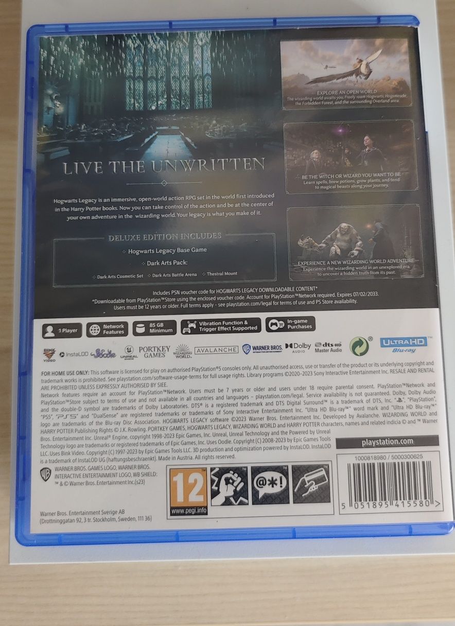 Hogwarts Legacy Dziedzictwo Hogwartu ps5 napisy pl