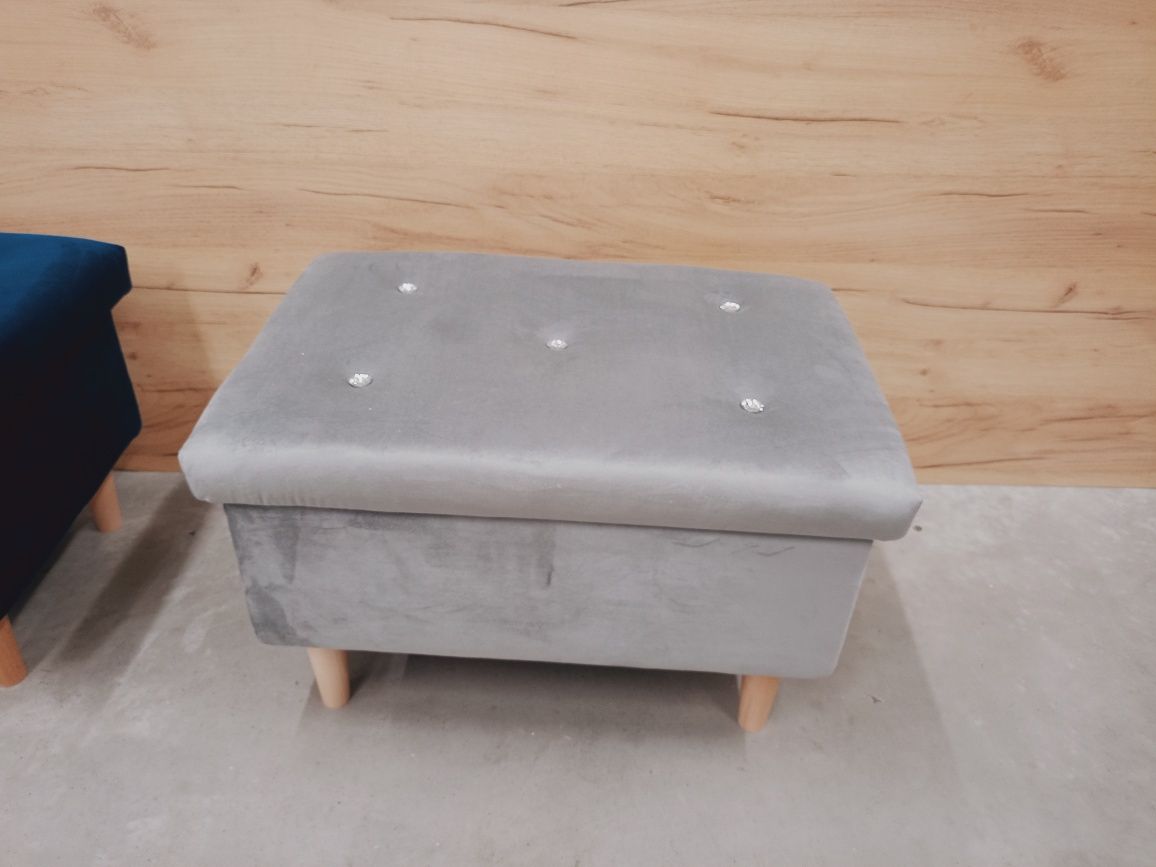 Pufa Glamour skrzynia 60x40 nowa