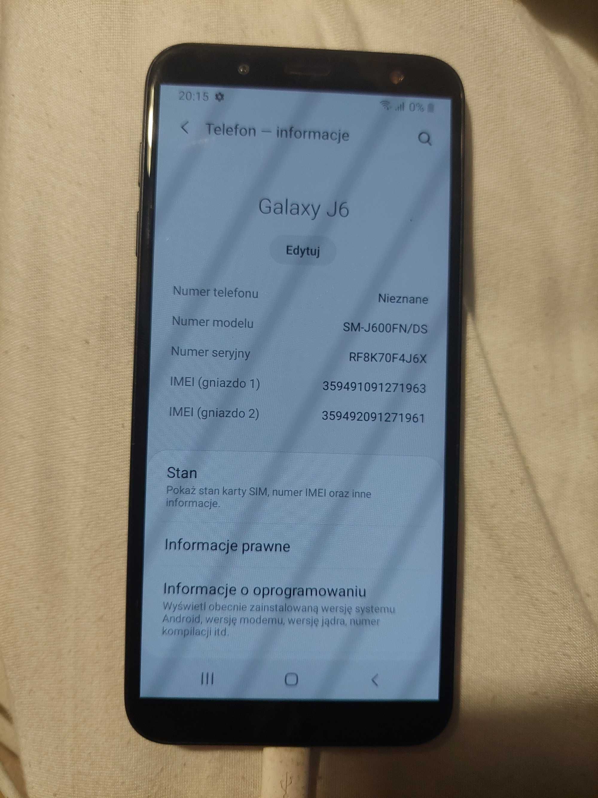 Telefon Samsung Galaxy J6 3/32 gb Dual Sim SM-J600FN/DS
