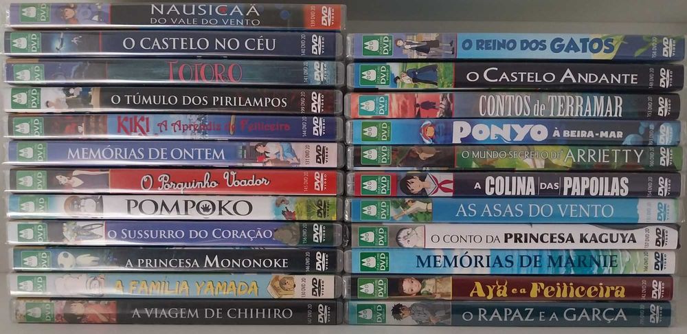 DVD “O rapaz e a garça”, do Studio Ghibli. Venda exclusiva!