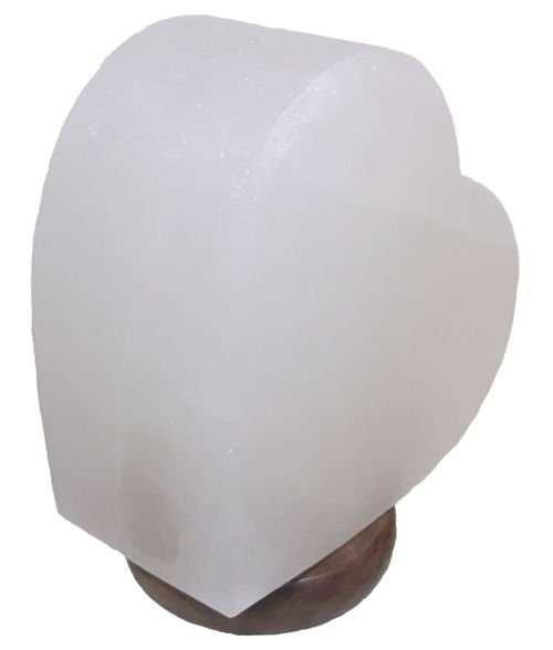 Lampa solna biała SERCE(jonizator, inhalacje, prezent)