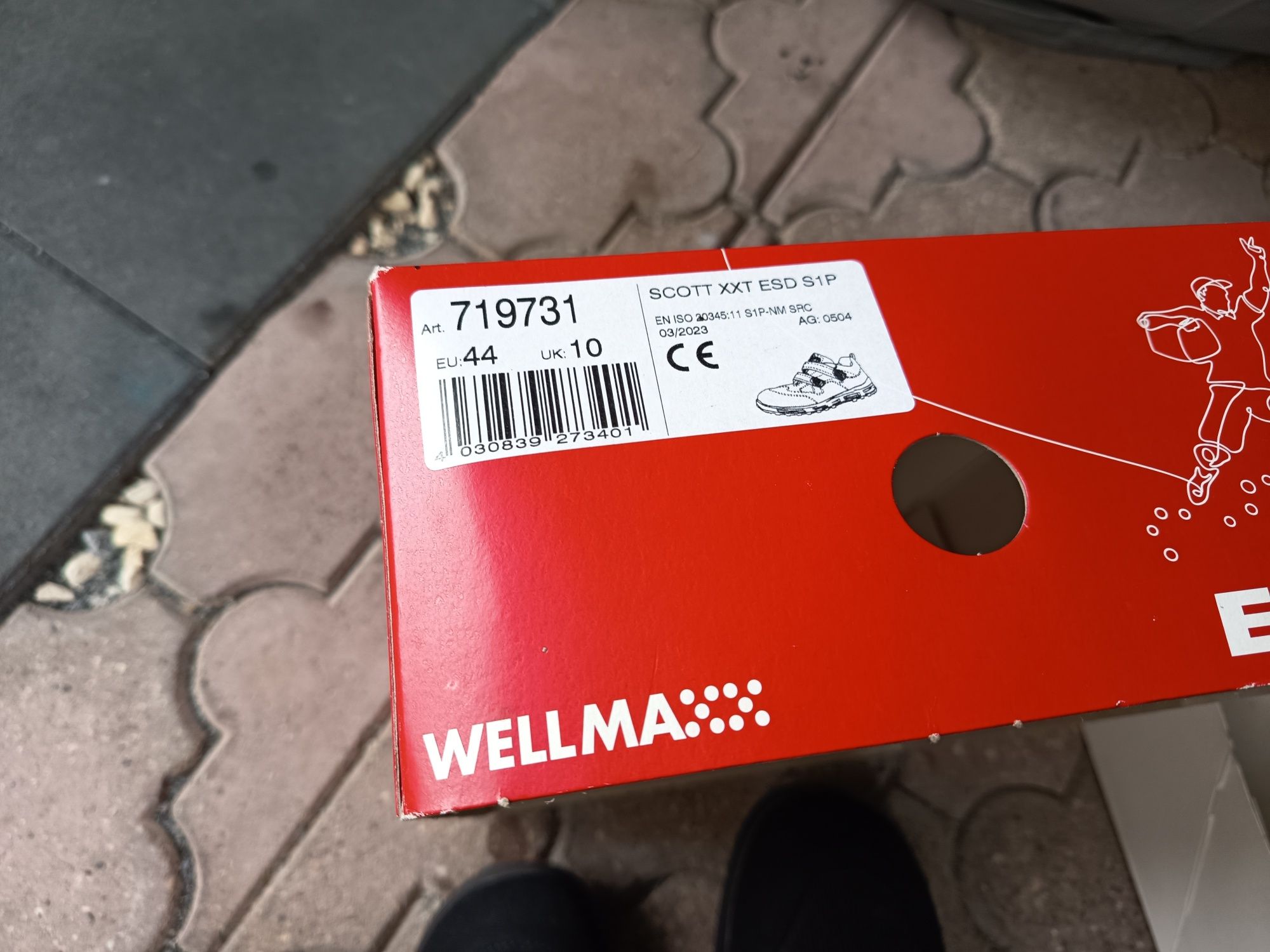 Buty robocze Elten 44