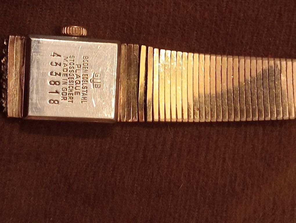 Unikalne zegarki damskie gold