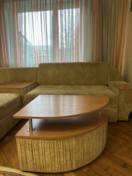 Диван з столиком, кутовий