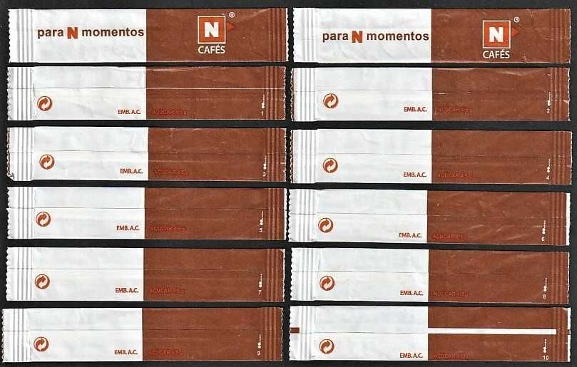 Pacotes de Açúcar - N Cafés 2023. Série para N Momentos
