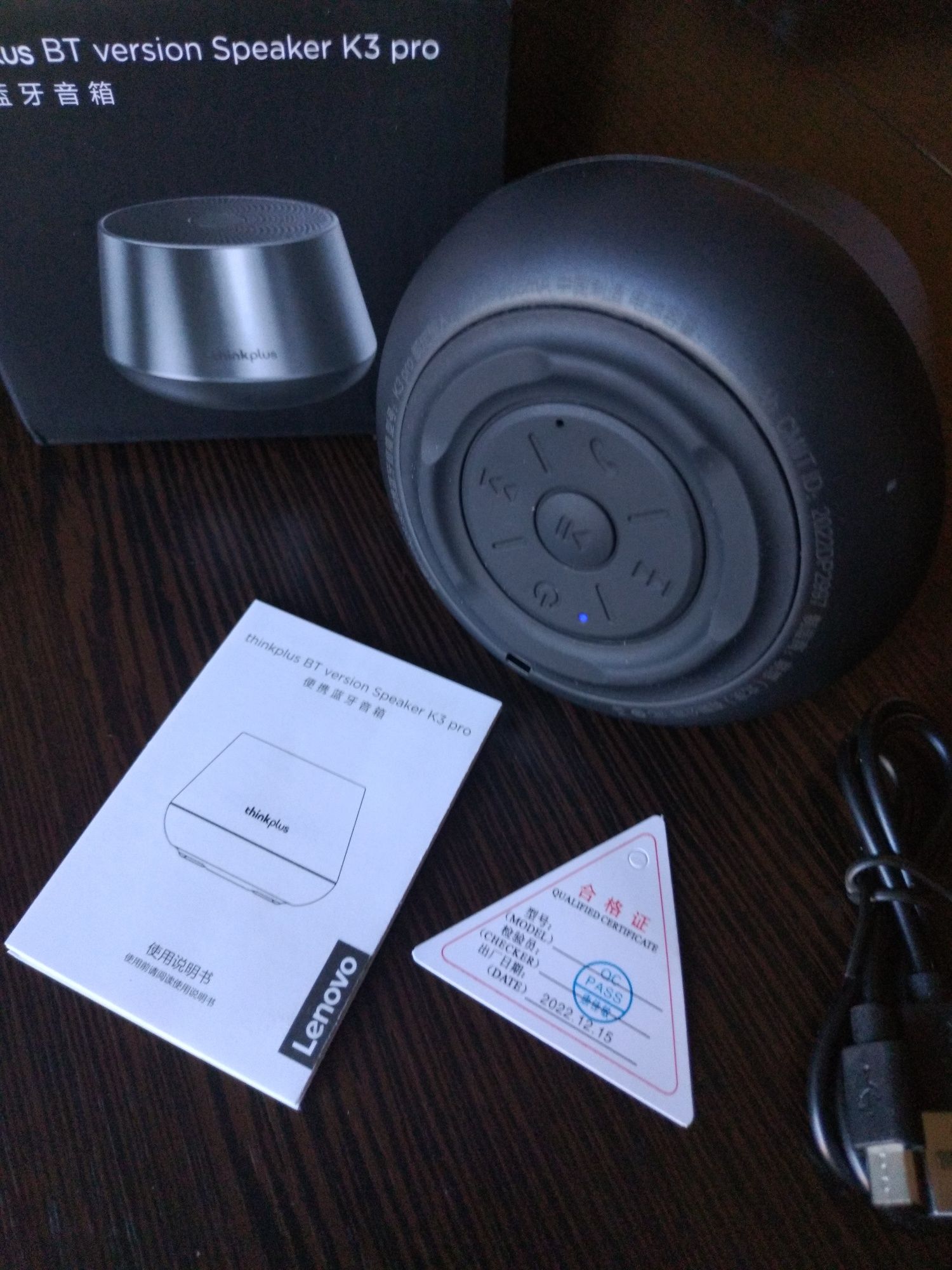 Портативная Bluetooth колонка Lenovo, громкоговоритель, аудиоплеер