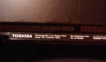 Bateria PA5043U-1BRS Toshiba 10,8V 5800 mAh