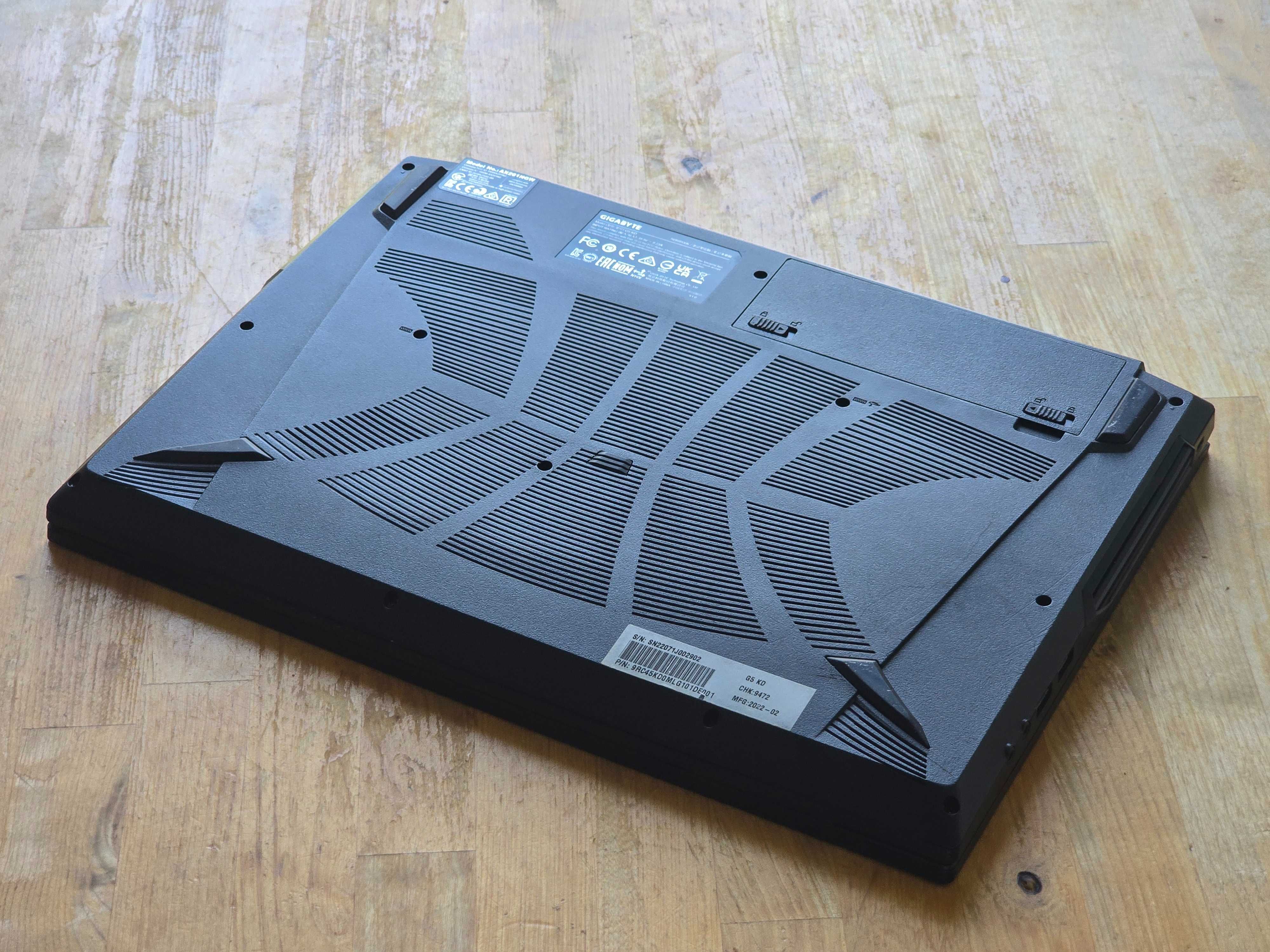 Gigabyte G5 KD, 15.6″, Intel Core i5‑11400H, RTX 3060, 16/512Gb SSD.