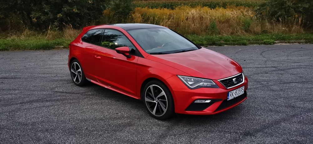 Seat Leon FR 1.8 TSI, Full Led, 180KM, Dsg, pakiet Aero, panorama lift