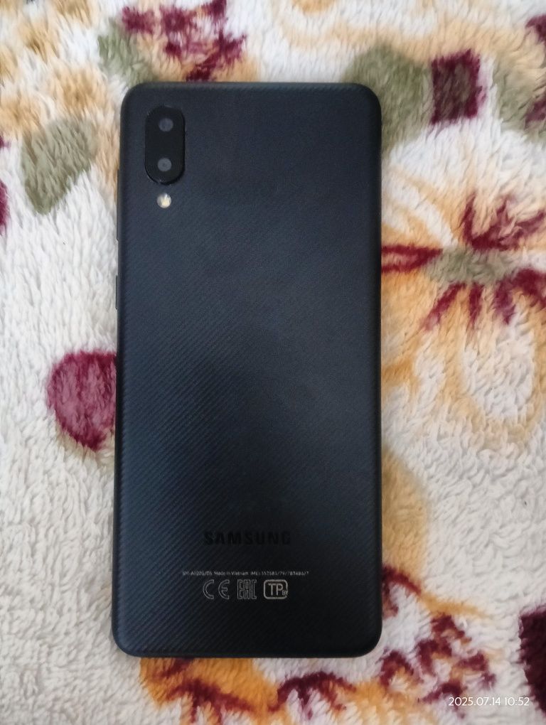 Телефон Samsung A02