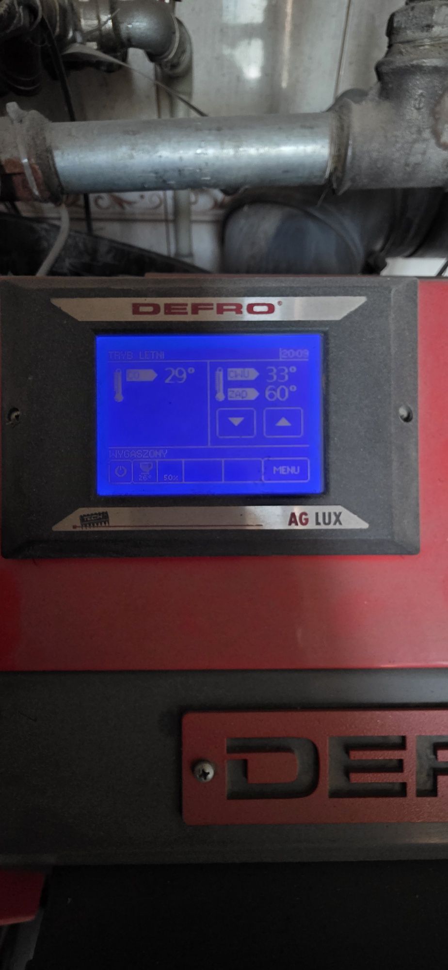 Piec Defro Duo 15 kw komplet części