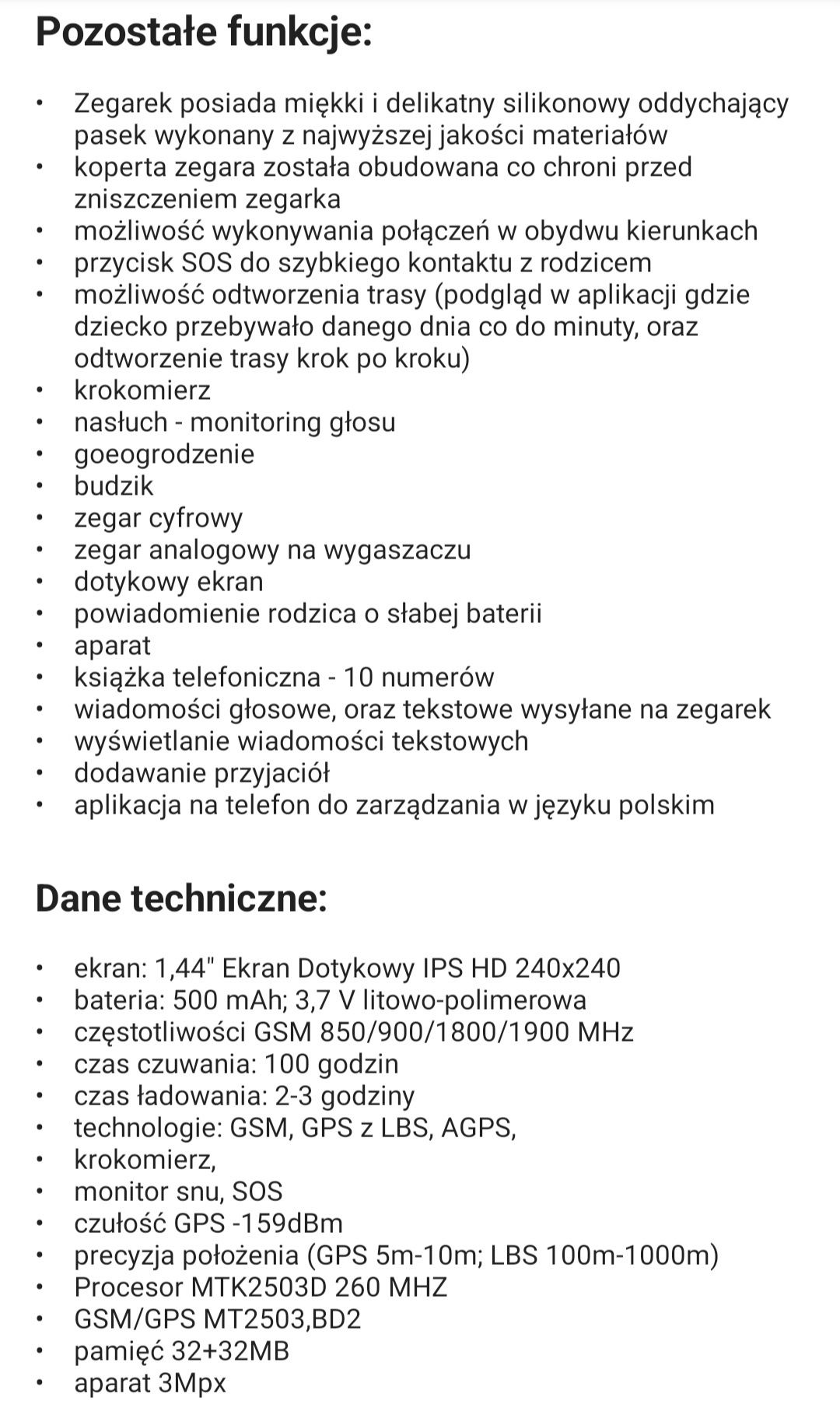 Smartwatch dla dzieci