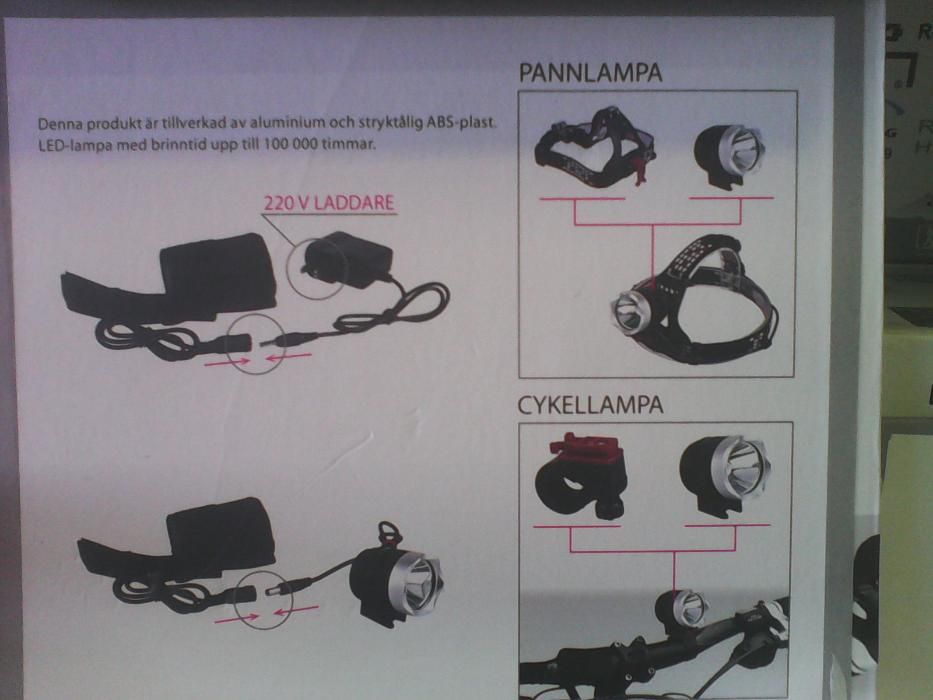Lanterna bicicleta