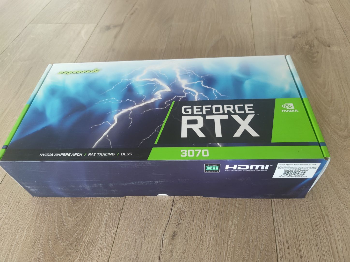 Відеокарта Manli RTX 3070 8GB