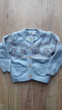 Sweter wełniany 80 cm