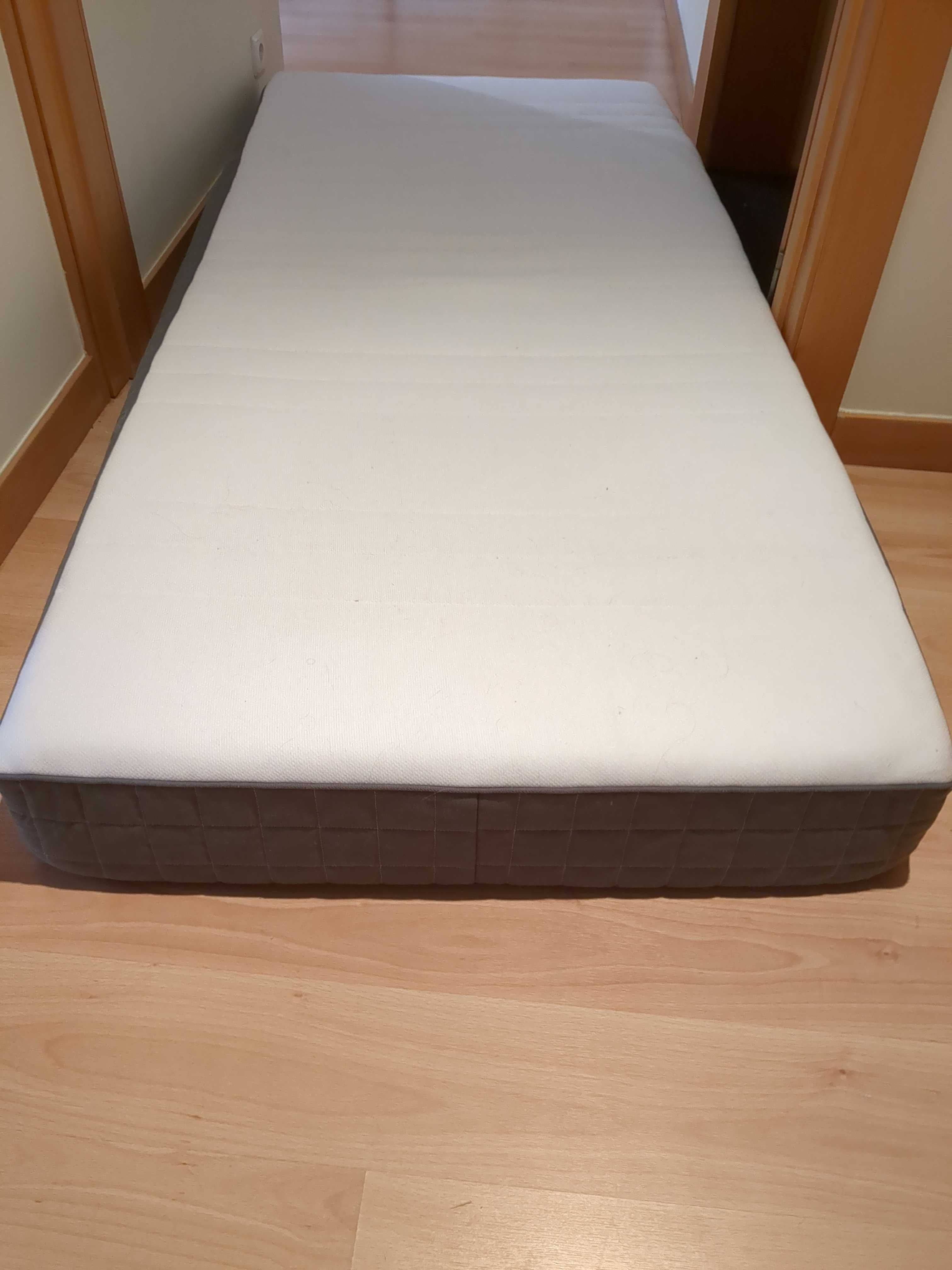 Cama MALM individual 90x200 - conjunto completo