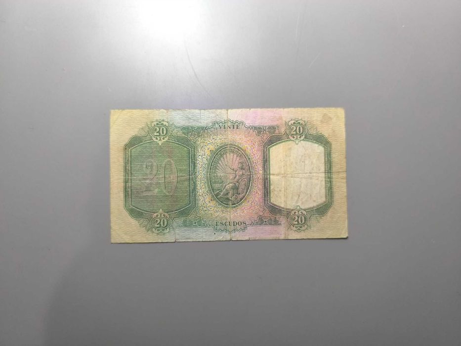 Nota de 20 Escudos – 26/06/1951 – Chapa 6