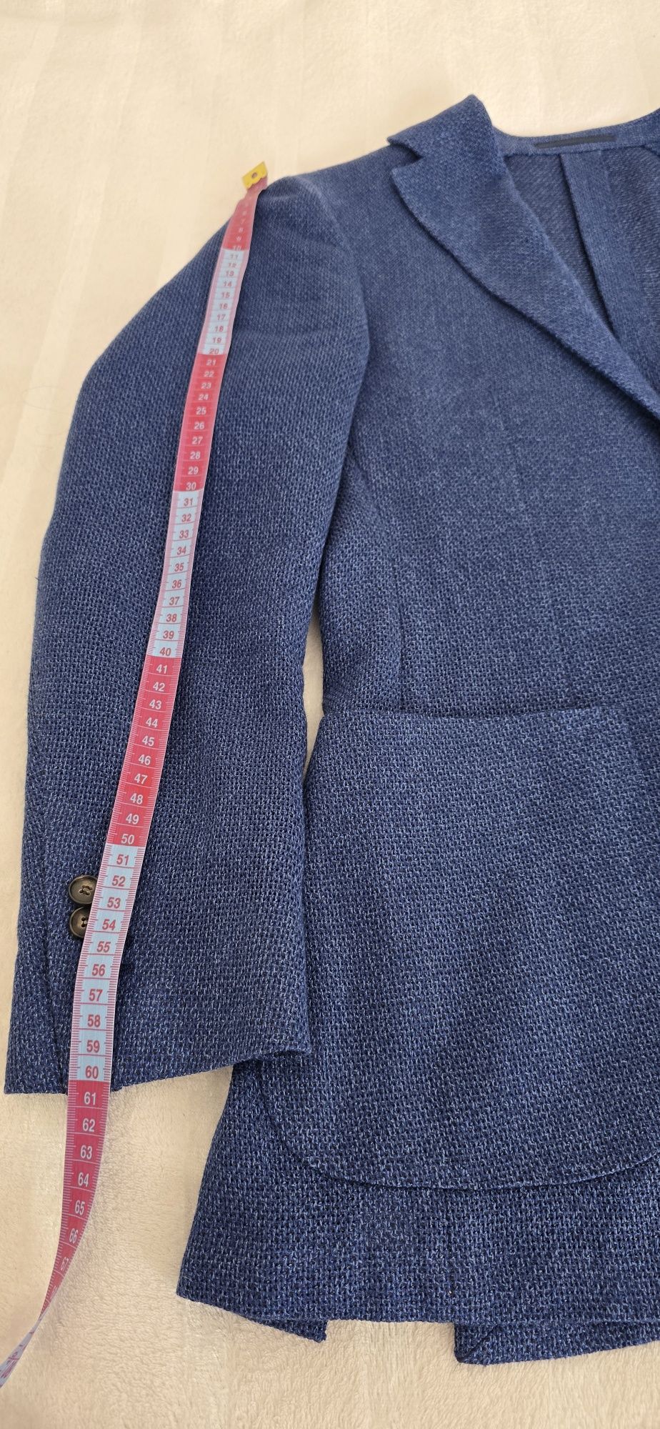 Marynarka Suitsupply r. 44 (model Havana,splot giro inglese!, 51% jedw