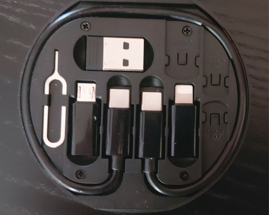 Kit de adaptadores de vários cabos de dados - Novo