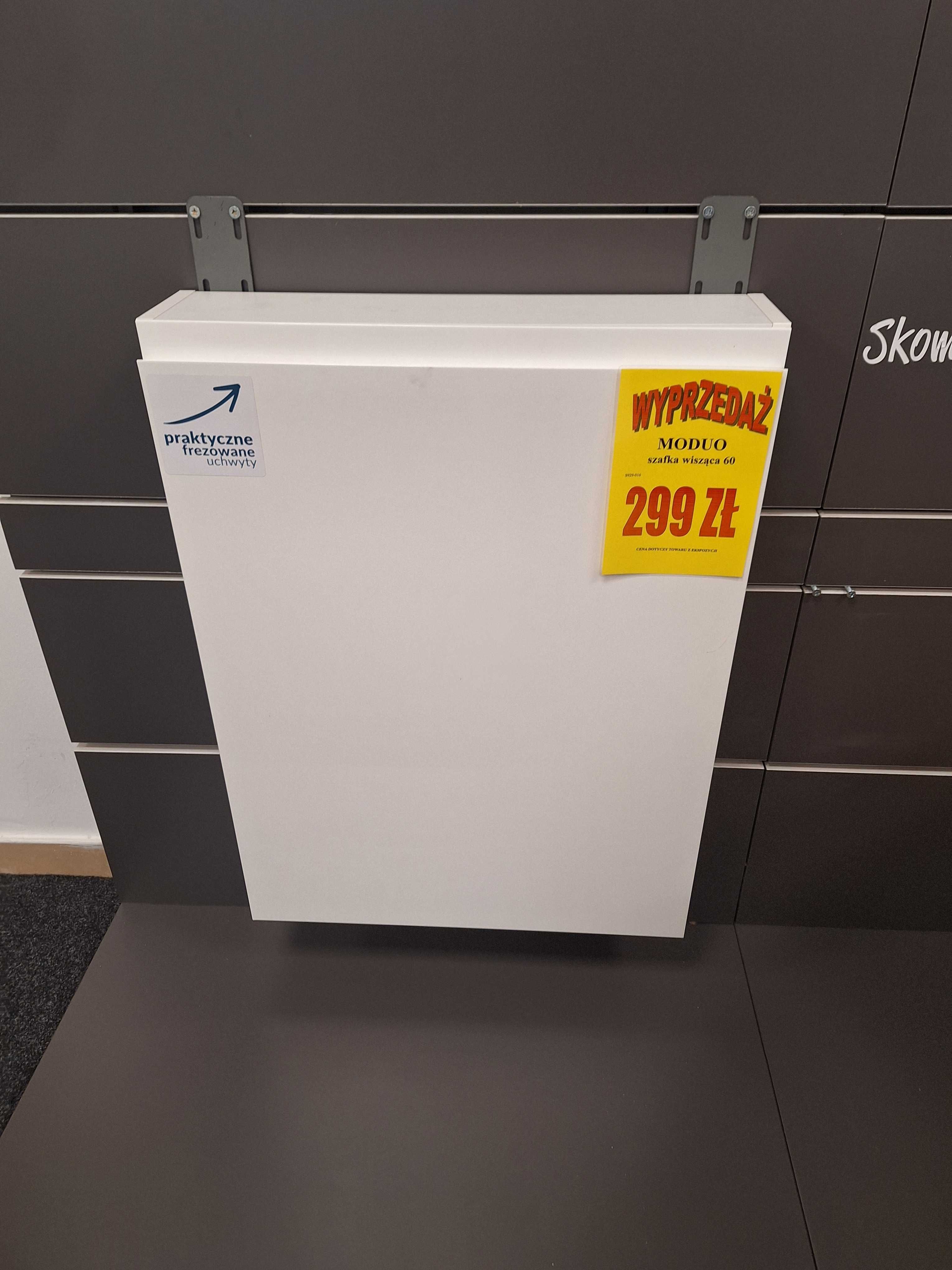 Szafka łazienkowa Cersanit Moduo wisząca biała 60cm