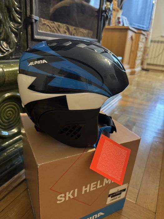Nowy kask narciarski Alpina dziecięcy