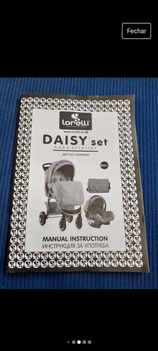 Carrinho de bebê lorili como novo