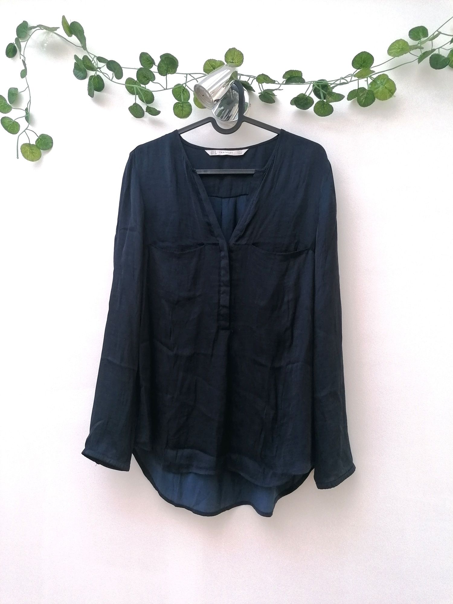 Blusa Azul Marinho estilo camisa