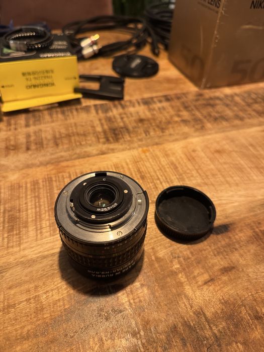 Obiektyw Zenitar 16mm 2.8 rybie oko. Bagnet Nikon