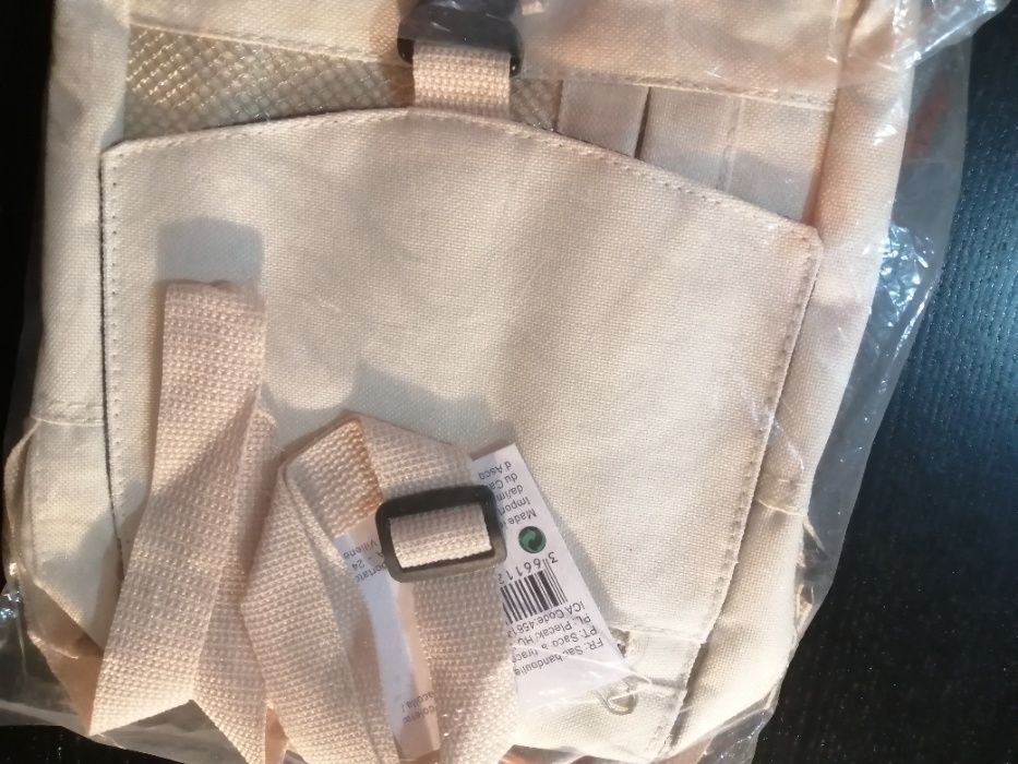 Mochila Tiracol Bege (com etiqueta)
