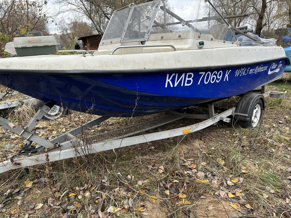 Продам лодку з мотором Yamaha 60 к.с.+ лафет