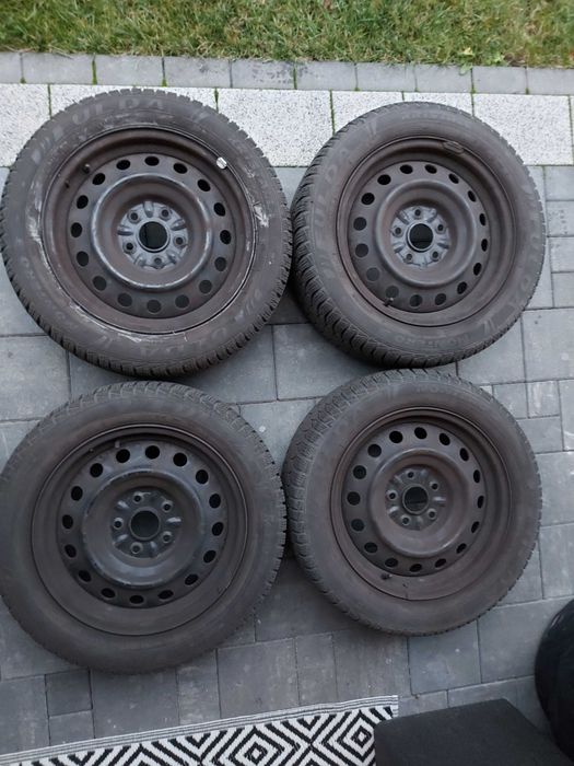 Felgi stalowe 16 + opony zimowe FULDA Montero 3