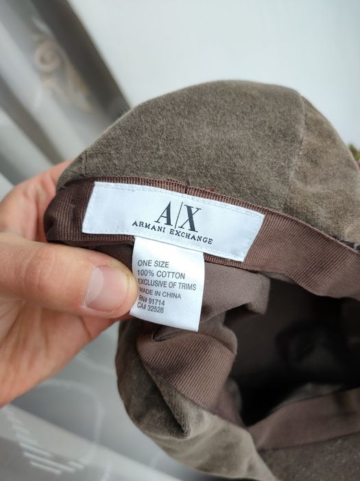 Кепка восьмиклинка Armani Exchange Peaky Blinders 57-59 хулиганка AX