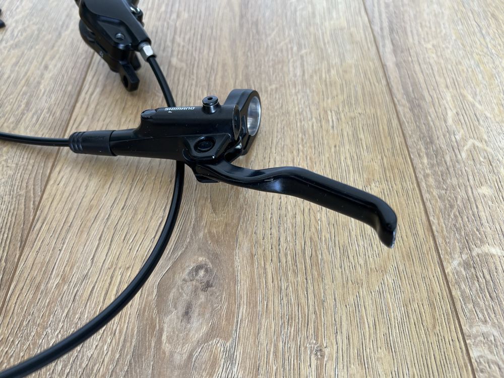 Hamulce hydrauliczne P+T Shimano MT200 + tarcze i śruby!