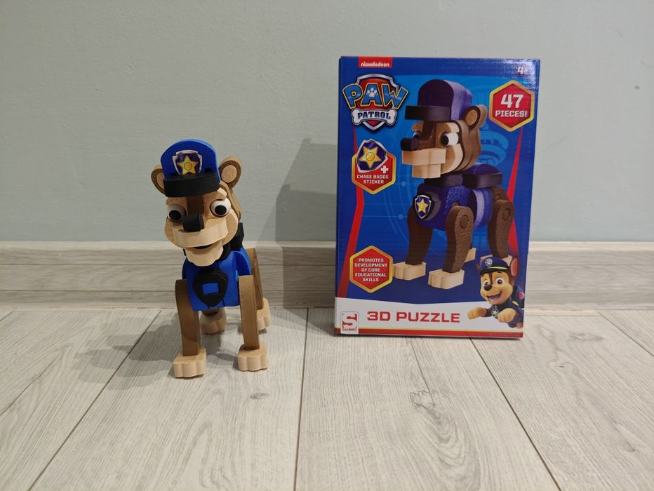 Puzzle 3D psi patrol chase