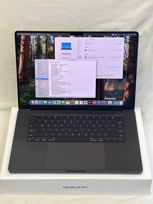 MacBook Pro 16.2”. 2024 M4 Pro, 24RAM/500Gb SSD ,Space Black, 100% бат