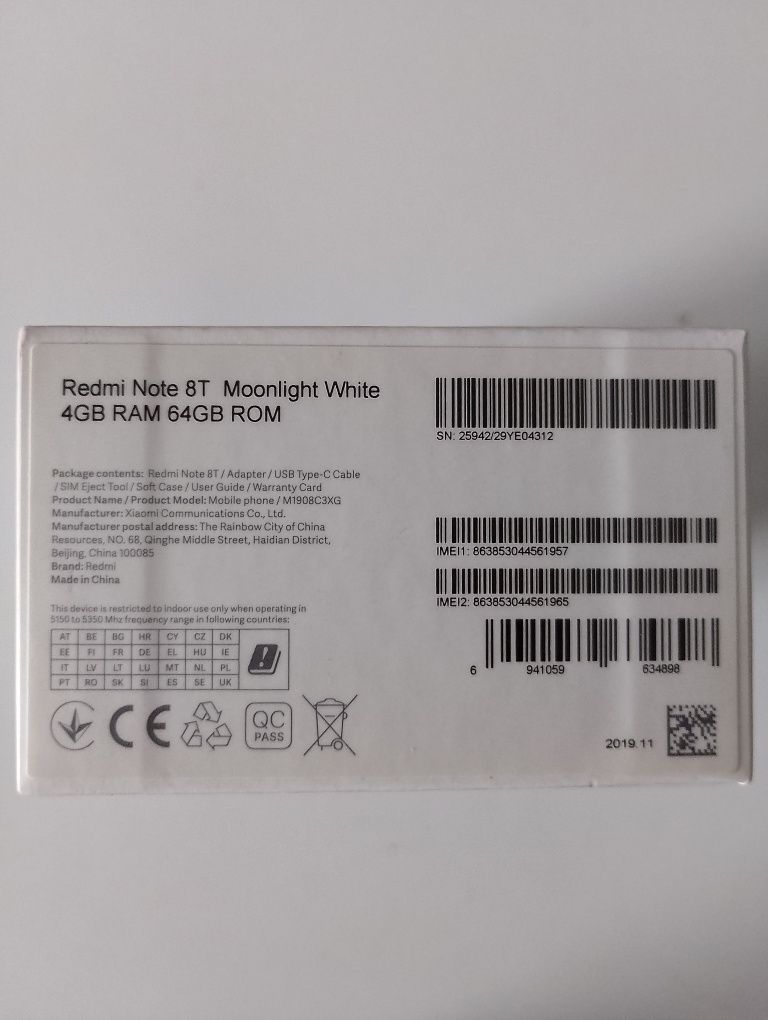 Redmi Note 8T 4/64 Gb