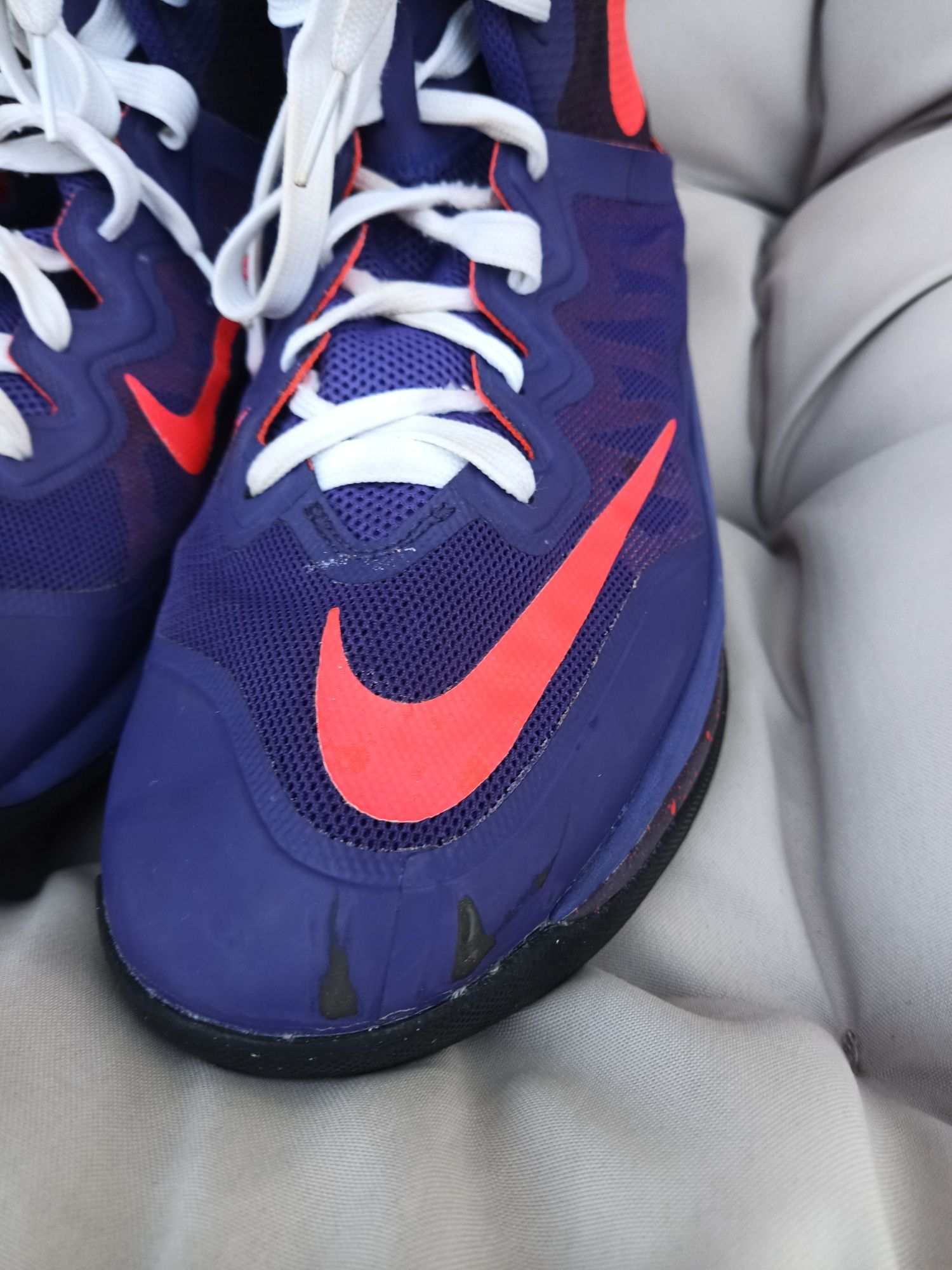 Nike Prime Hype DF II Basketball Shoes Purple buty do koszykówki męski