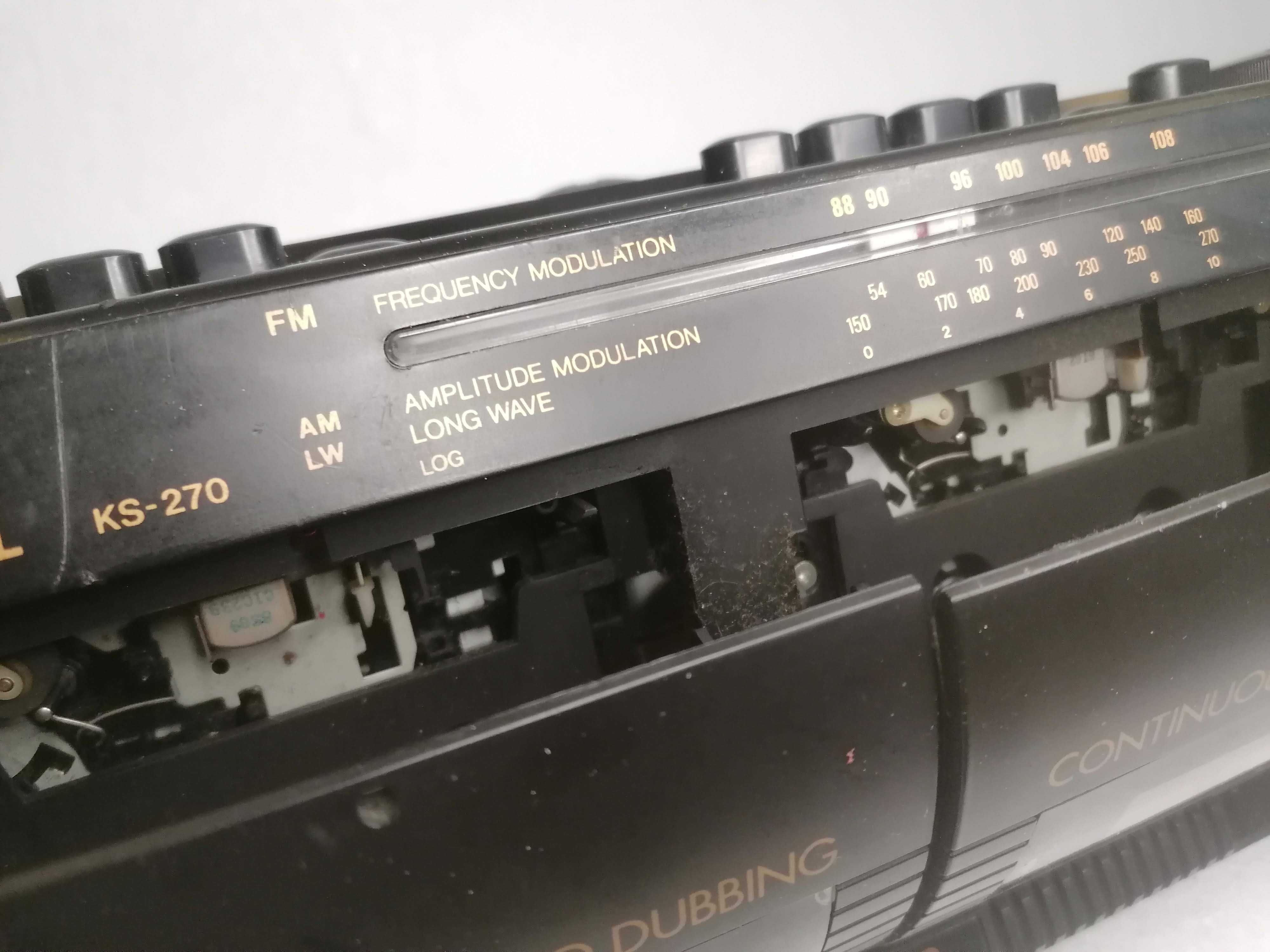 Radiomagnetofon kasetowy INTERNATIONAL KS-270