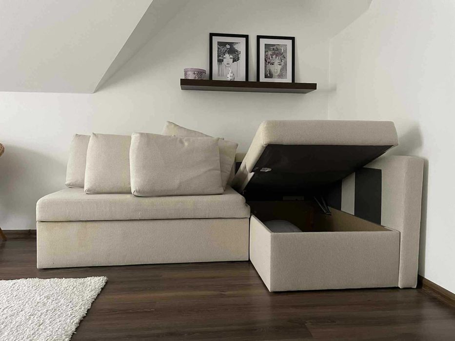 Narożnik Ikea beżowy