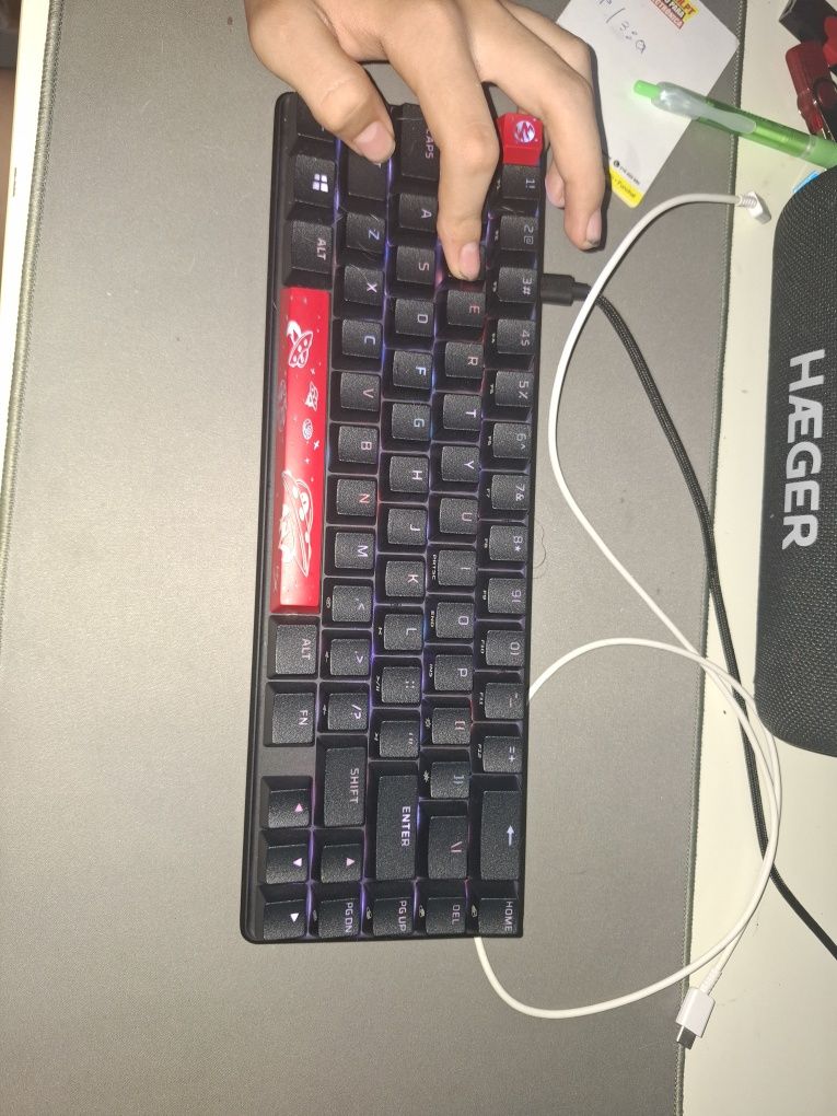 Teclado hyperx gaming pc