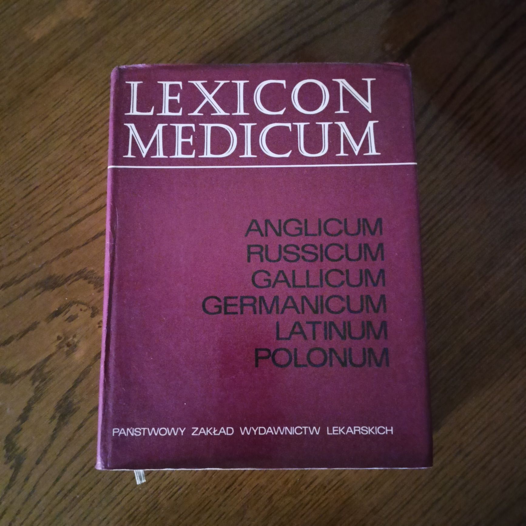 Lexicon Medicum wielojęzyczny słownik lekarski
