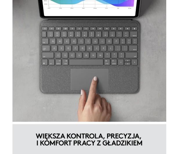 Klawiatura Logitech Folio Touch iPad Pro 11" (1., 2. i 3 gen)