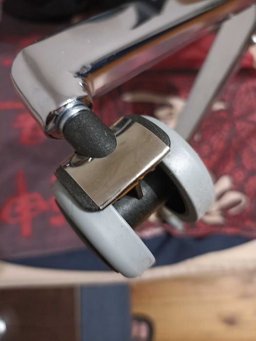 Комплект роликів з хромованою накладкою для крісел Kulik System