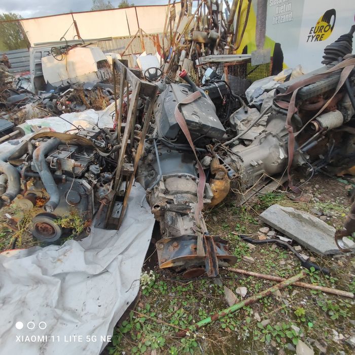 Silnik Mercedes Atego skrzynia biegów manualna maglownica wspomaganie