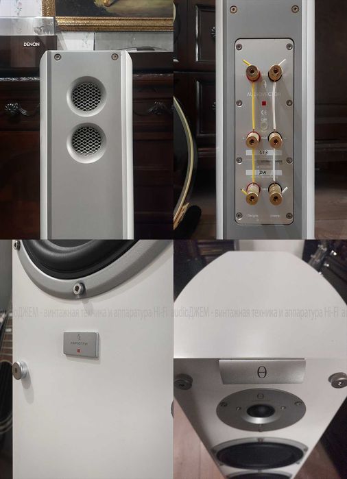 акустика Audiovector SI3 white&silver DENMARK