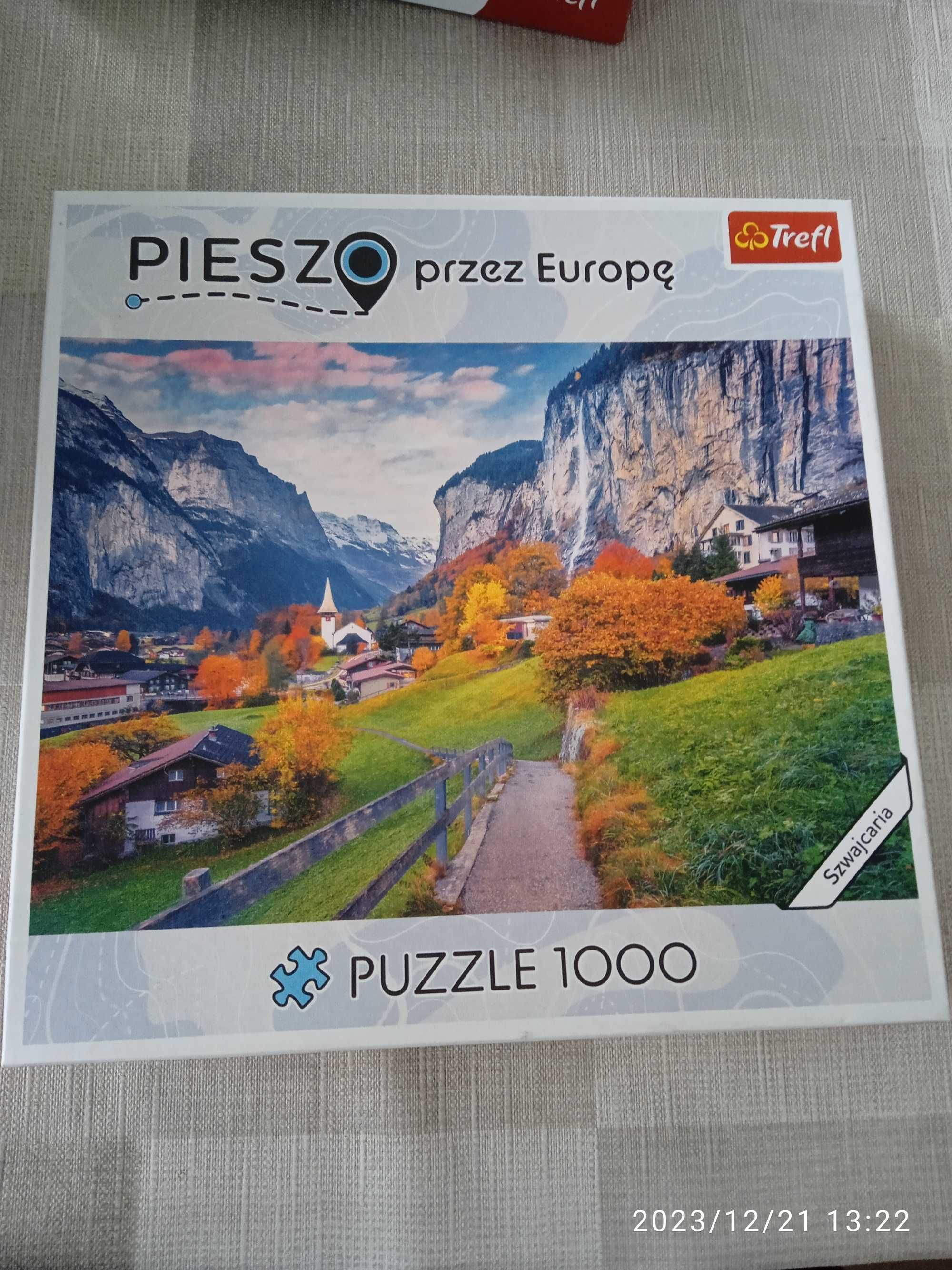 Puzzle Trefl 3 sztuki 1000