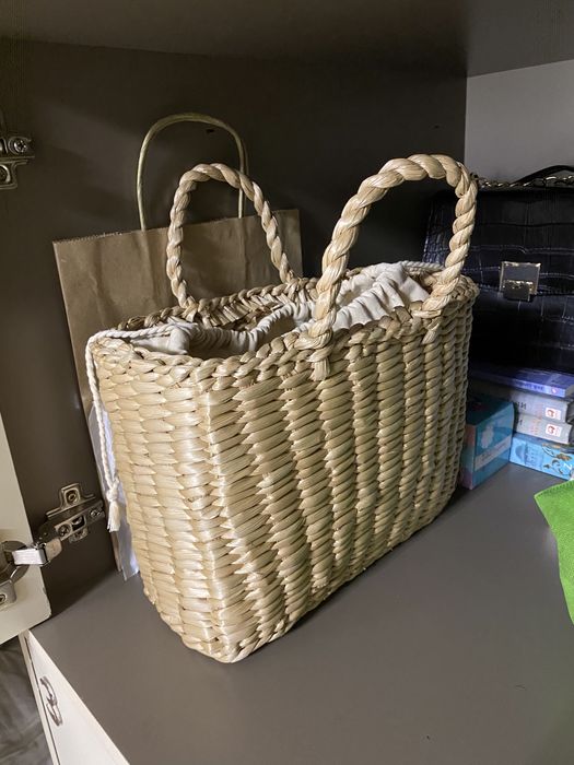 Сумка очеретова сумка плетена