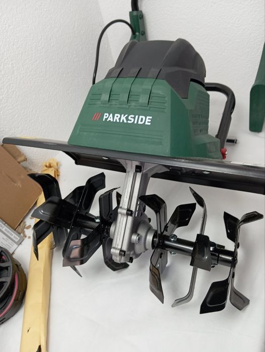 Садовий електрокультиватор Parkside PEBH 1500 B2, культиватор парксайд