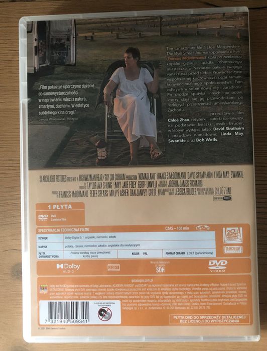 Film na DVD Nomadland